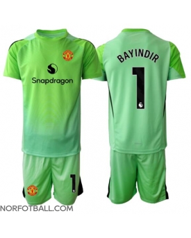 Billige Fotballdrakt Manchester United Altay Bayindir #1 Keeper Replika Tredjedraktsett Barn 2025-26 Kortermet (med bukser)